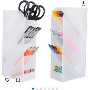 Desk Organizer, Vanity Organizer - 3 Piece Set